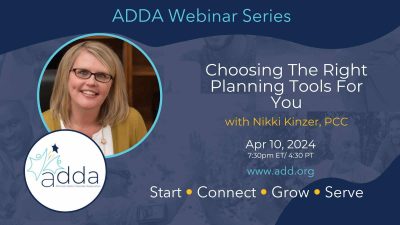 Choosing The Right Planning Tools For You with Nikki Kinzer, PCC