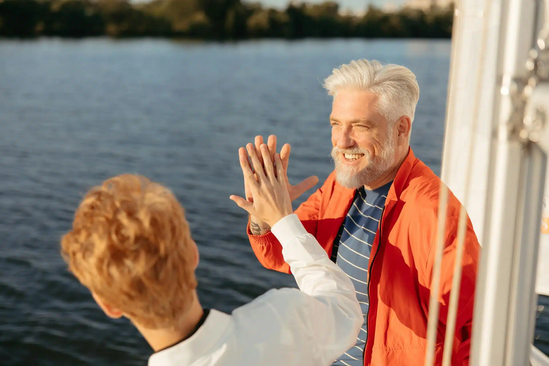 People with ADHD doing high five