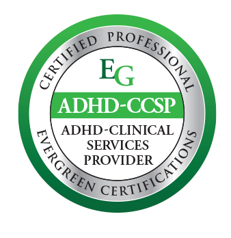 ADHD Certified Clinical Services Provider badge ADHD Certified Clinical Services Provider badge